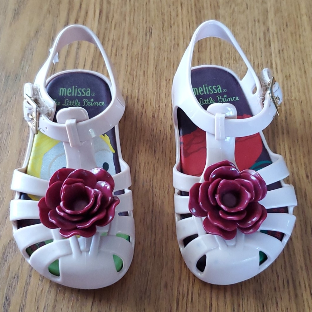 Mini Melissa toddler girl sandals